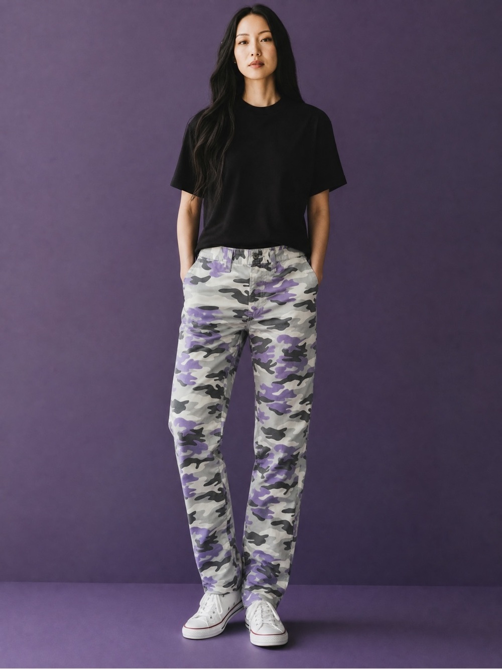 NWT New Levi's 80's Mom Camouflage Jeans Size 29 x 30